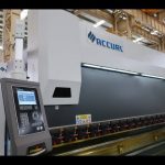 4 осьтік CNC пресс тежегіш машина 175 тонна x 4000 мм CNC моторлы кронштейн
