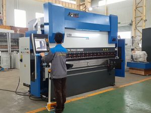 6 axis cnc hydraulic press brake bending machine for sheet metal 8000mm 1200TN